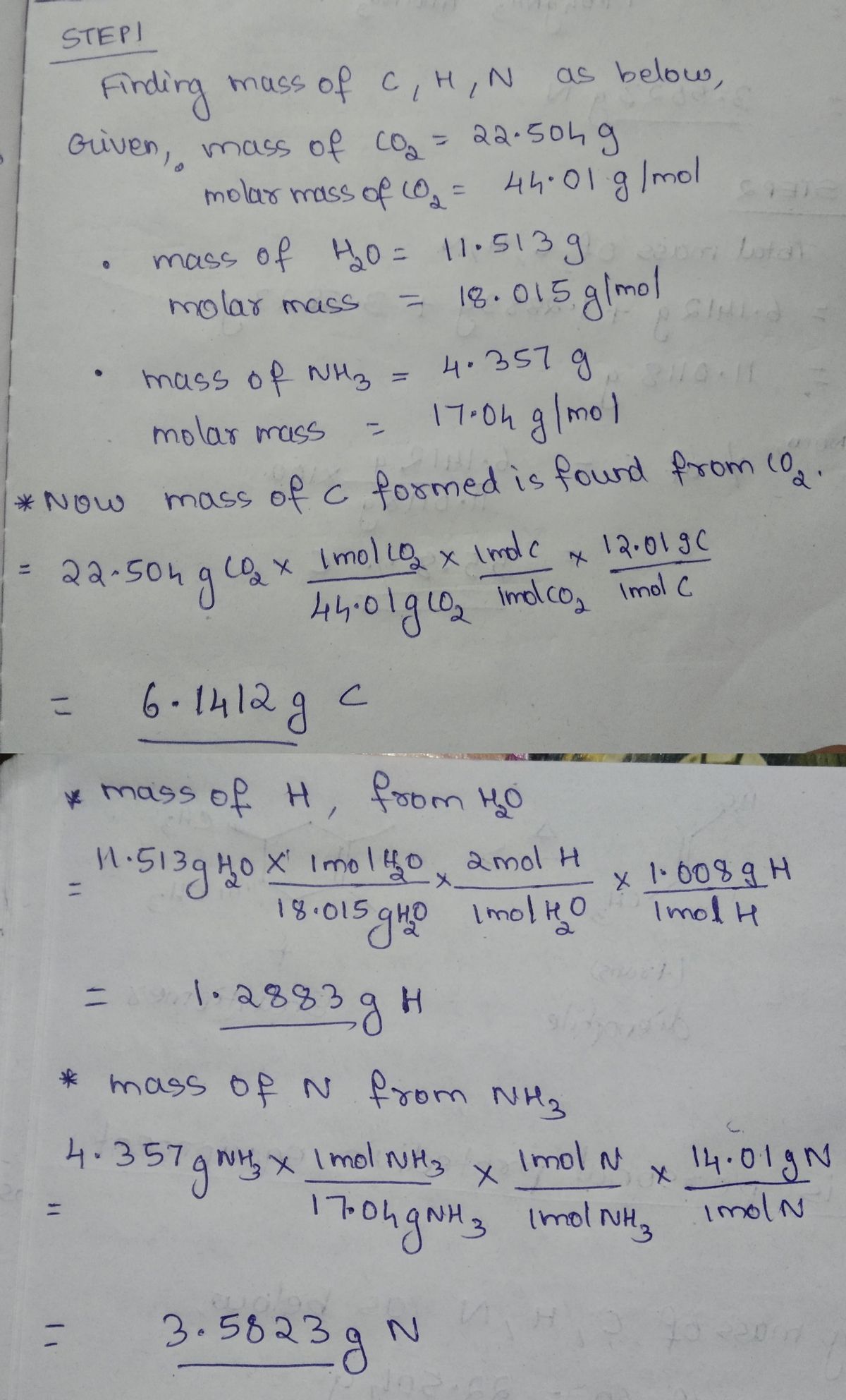 Chemistry homework question answer, step 1, image 1